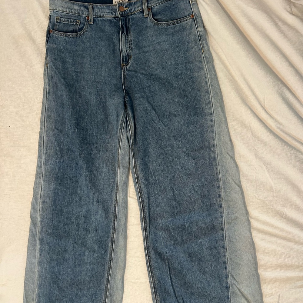 Sneak Peek Light Blue Flare Jeans